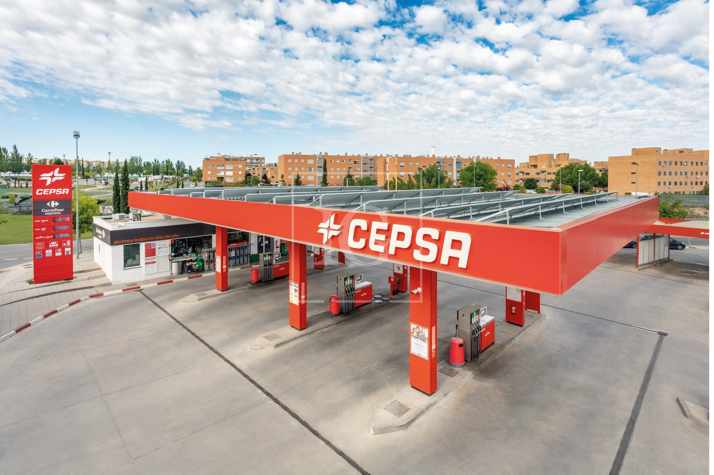 Estación de servicio CEPSA, Onteniente